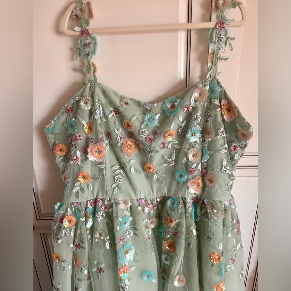 JessaKae Teal Elowen Dress - Picture 6 of 8